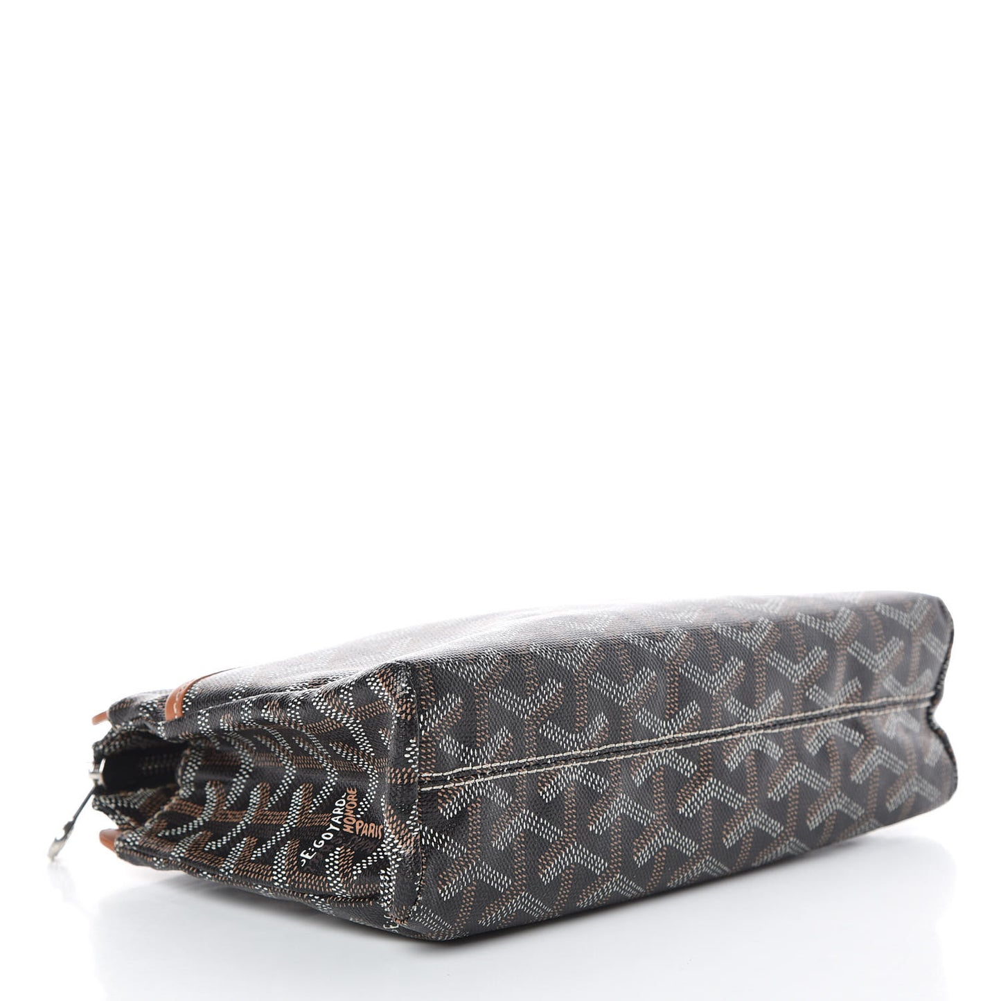 Goyardine Miroir Toiletry Bag PM Black Gold