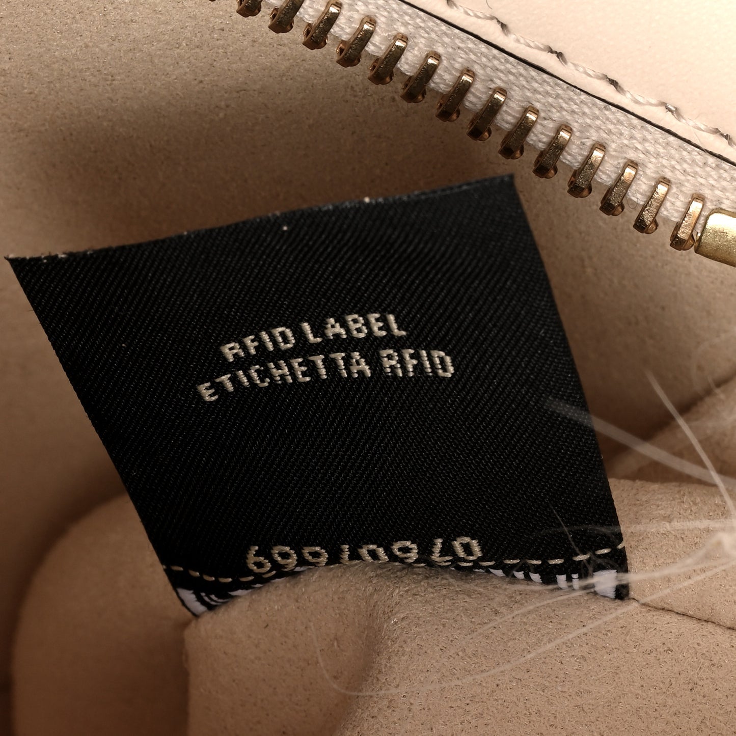 Fox Fur Vitello Fendi O'Lock Swing Camelia
