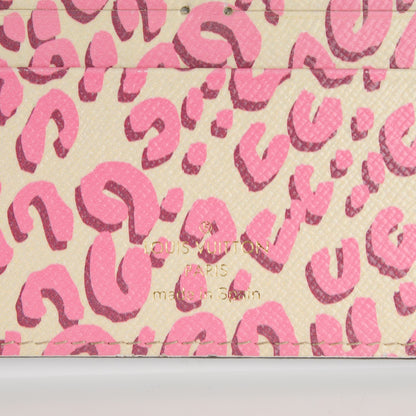 Louis Vuitton Monogram Leopard Insolite Wallet Blanc Corail 6 of 7