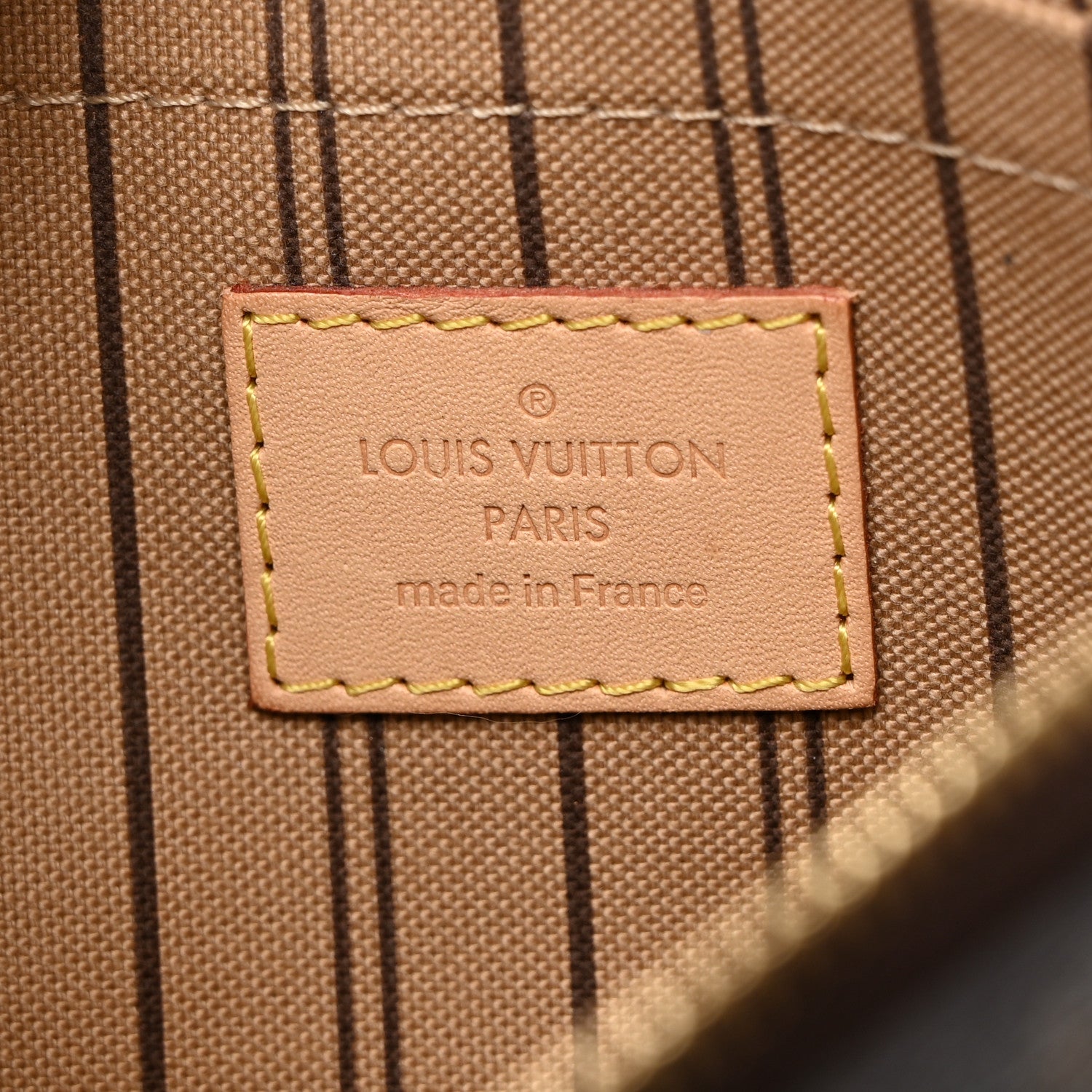 Louis Vuitton Monogram Neverfull MM GM Pochette 6 of 7