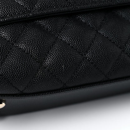 Chanel Caviar Quilted Mini Coco Handle Flap Black 10 of 10