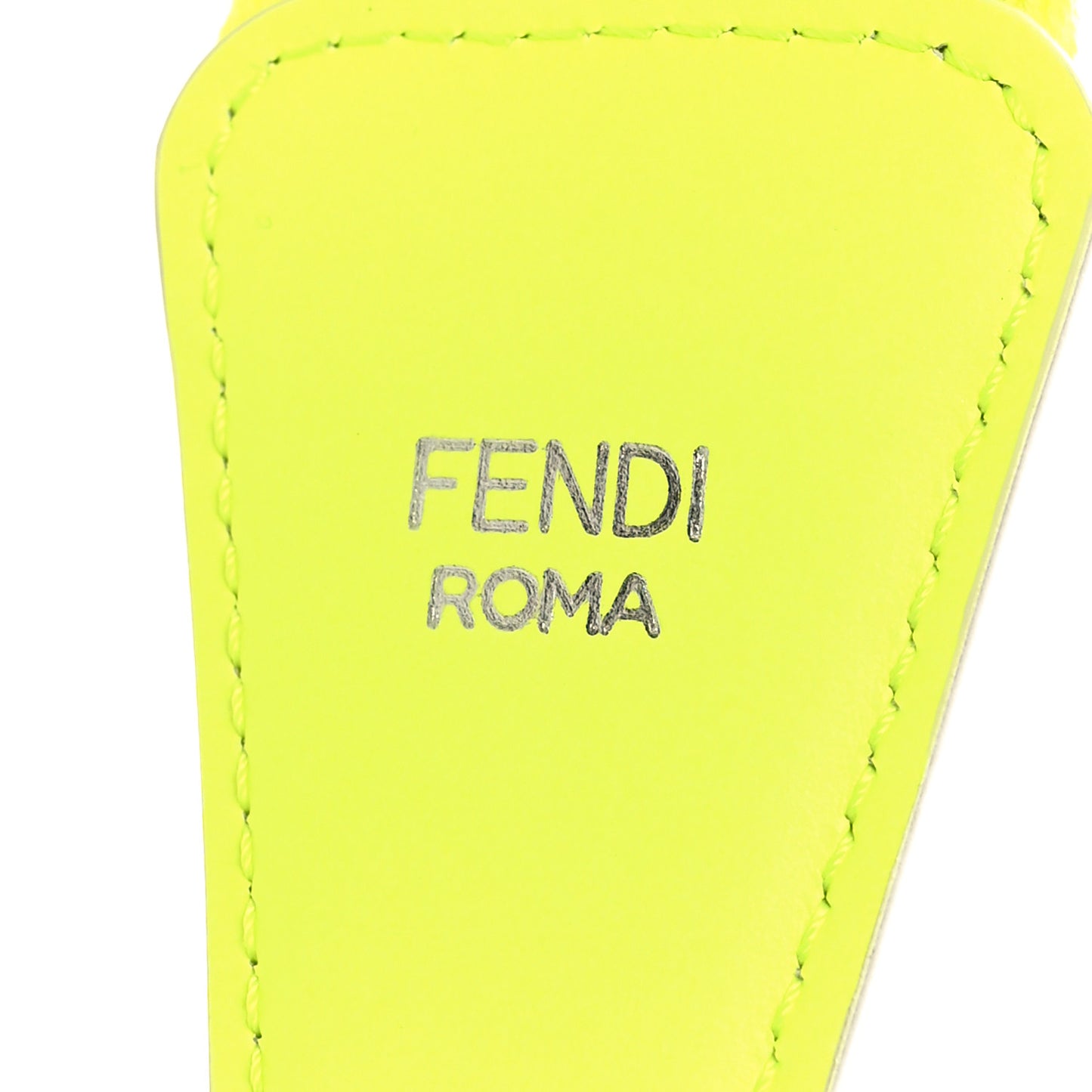 Ribbon Vitello Seta FF 1974 Adjustable Strap You Yellow