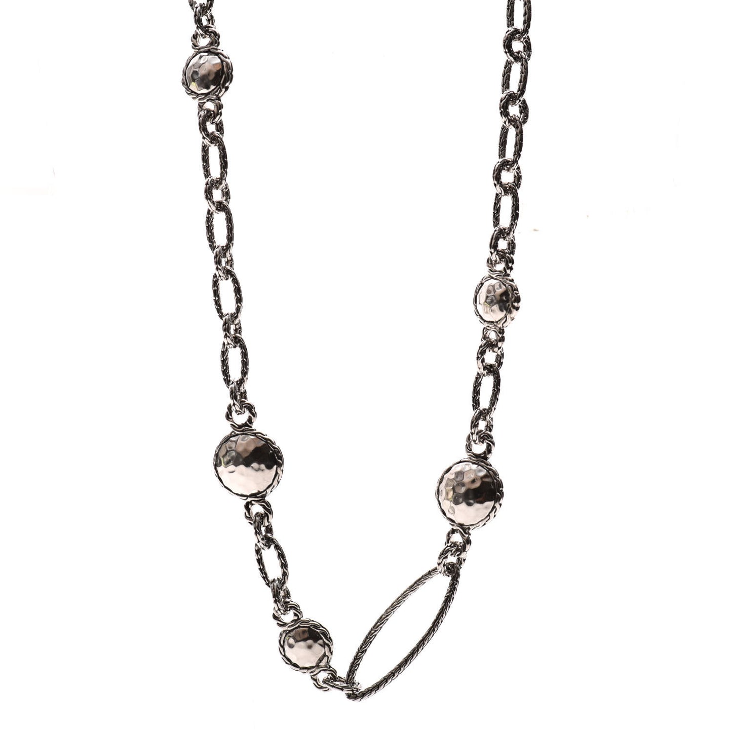 Sterling Silver Palu Link Necklace