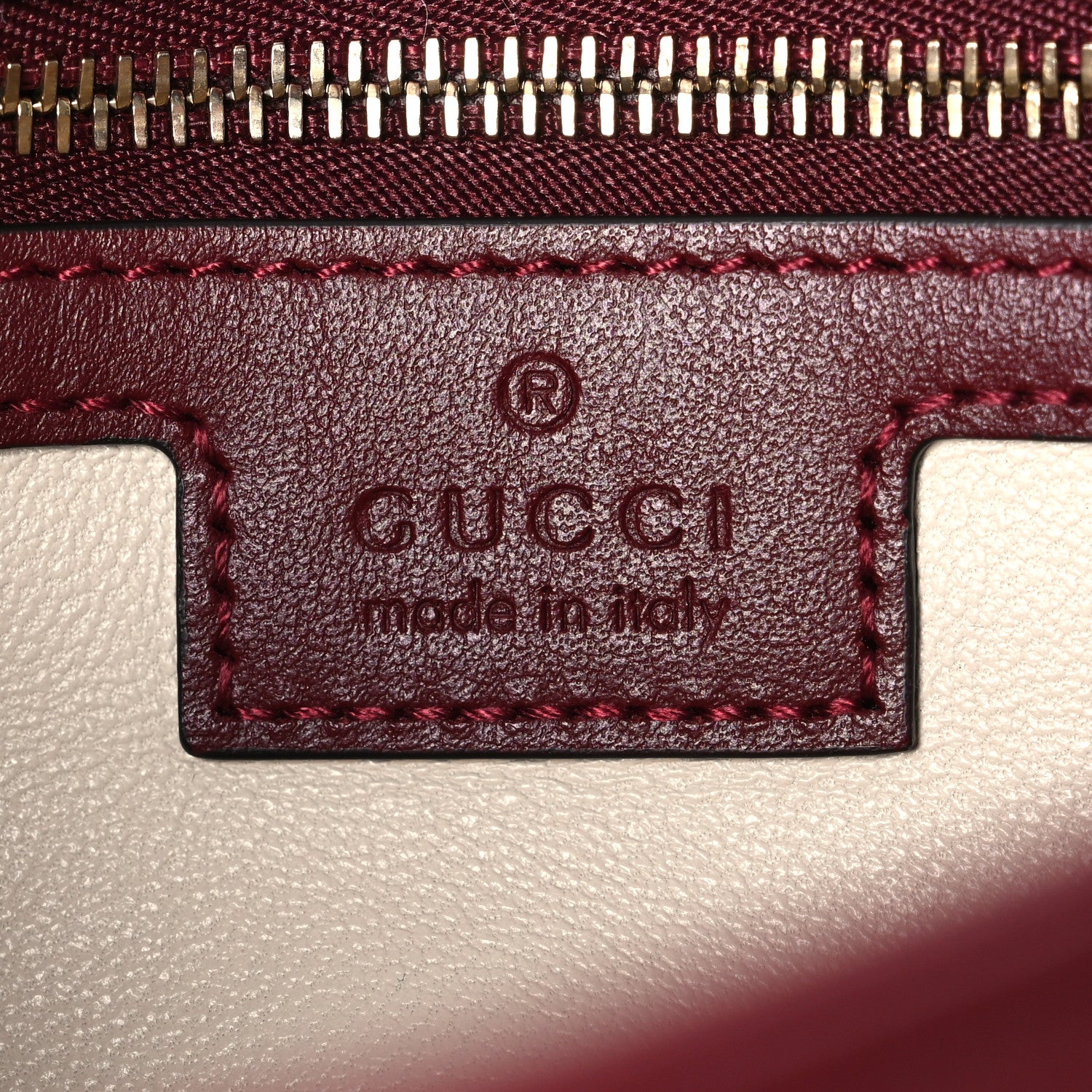 Gucci Calfskin Matelasse Small GG Marmont Multi Pocket Shoulder Bag Rosso Ancora 5 of 9
