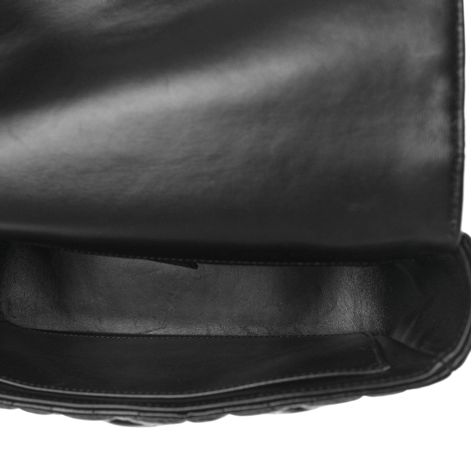 Christian Dior Calfskin Macrocannage Medium Caro Bag Black 4 of 7