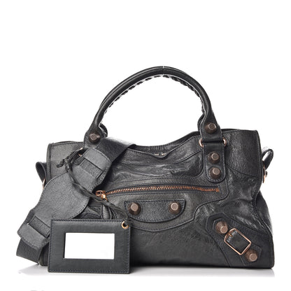 Balenciaga Agneau Giant 21 Rose Gold Hardware City Anthracite 1 of 10