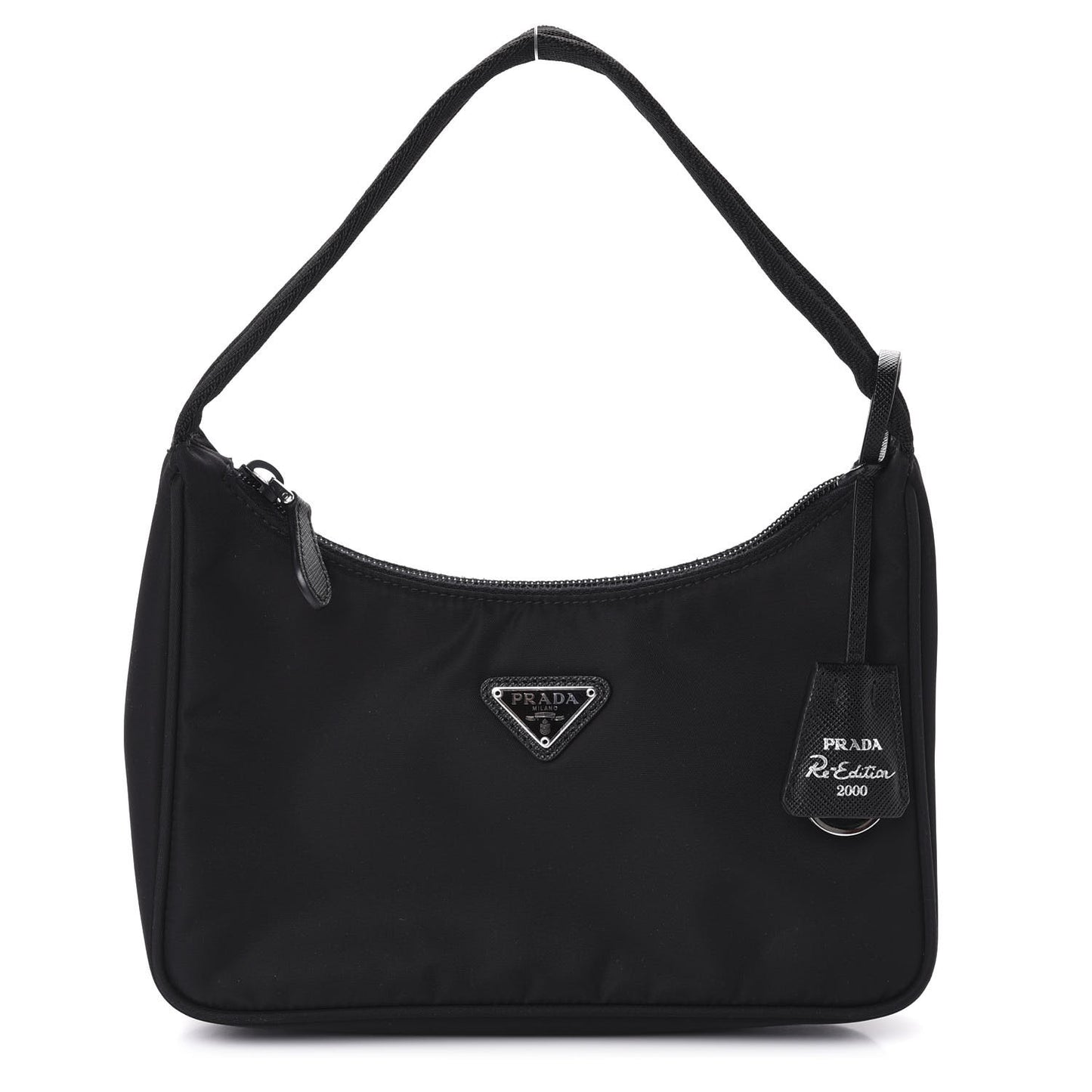 Tessuto Nylon Mini Re-Edition 2000 Bag Black