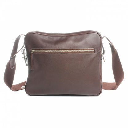 Hermes Mens Evergrain Hebdo Reporter Document Holder Havane Brown 1 of 8
