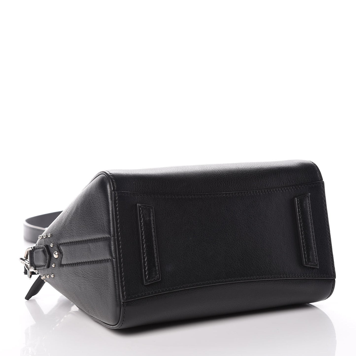 Smooth Calfskin Mini Studded Antigona Black