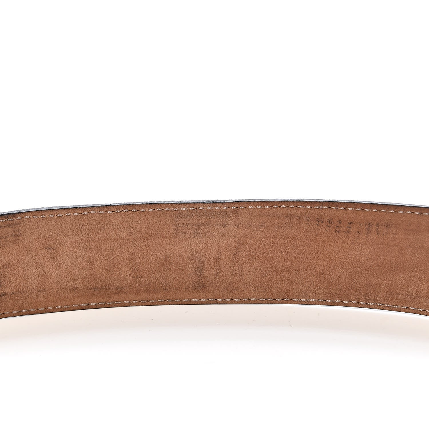 Gucci Imprime Monogram Interlocking G Belt 95 38 Black 9 of 11