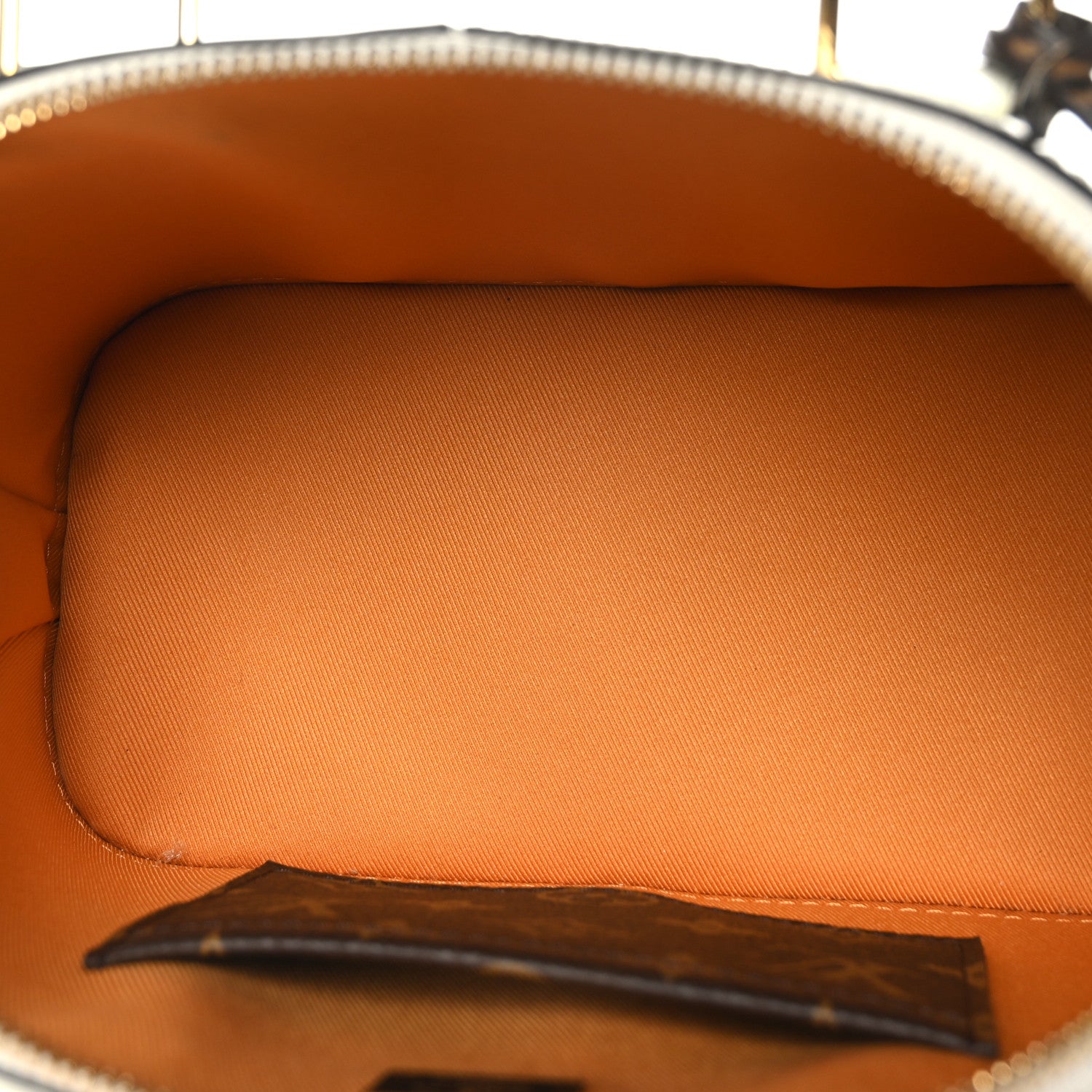 Louis Vuitton Patent Monogram Alma BB White 5 of 8