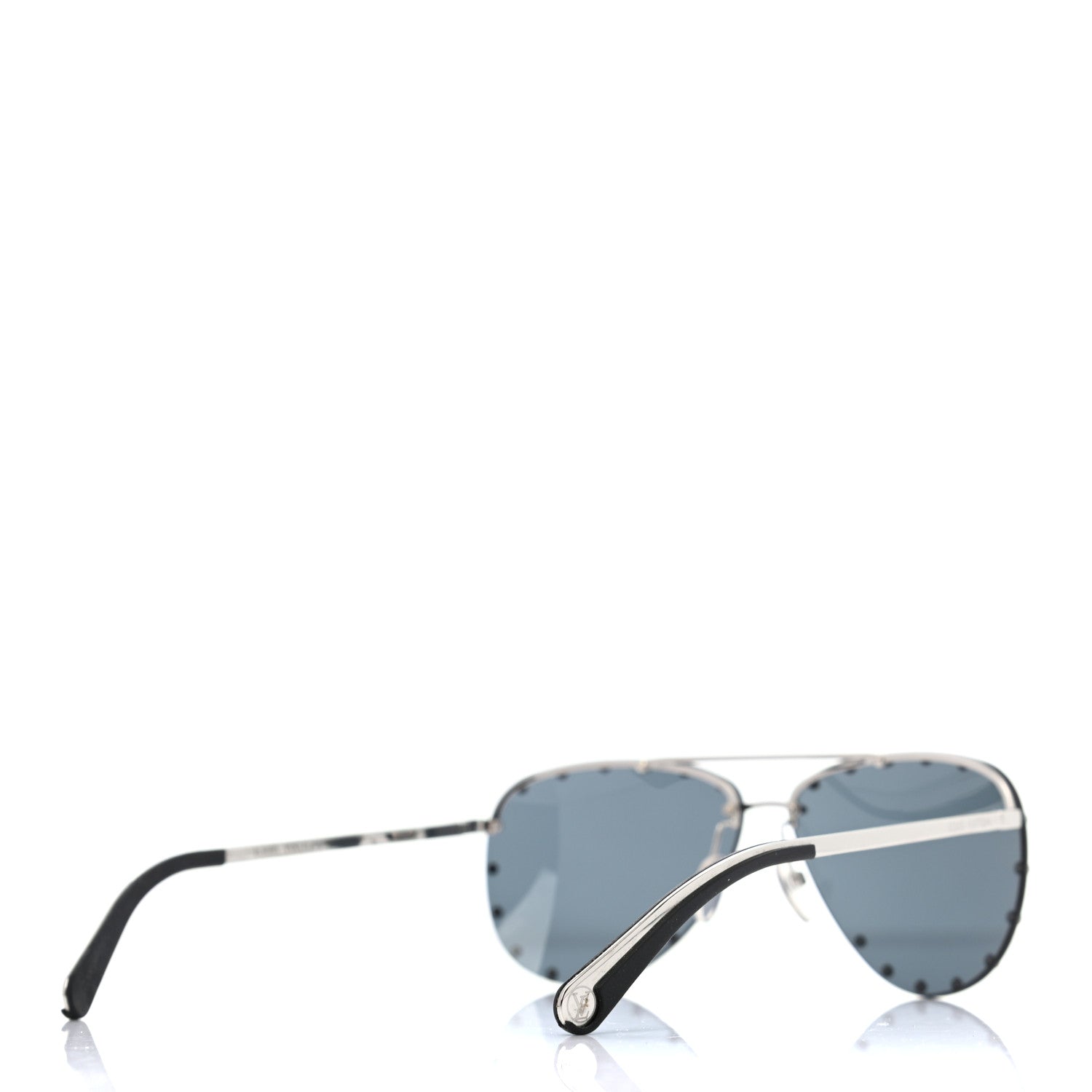 Louis Vuitton The Party Aviator Sunglasses Z0995E Black 4 of 7