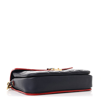 Louis Vuitton Empreinte Pochette Metis Marine Rouge 4 of 11