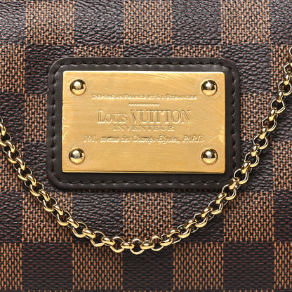 Louis Vuitton Damier Ebene Eva Clutch 7 of 10