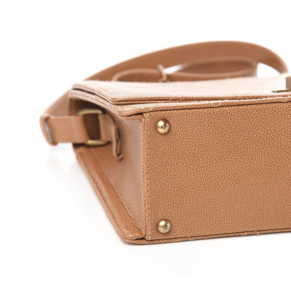 Chanel Calfskin Stitched Mademoiselle Flap Brown 8 of 10