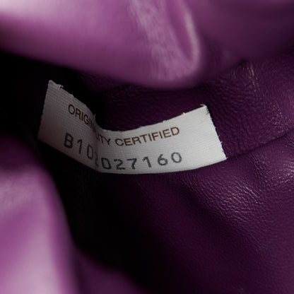 Bottega Veneta Nappa Intrecciato The Mini Pouch Eggplant 7 of 10