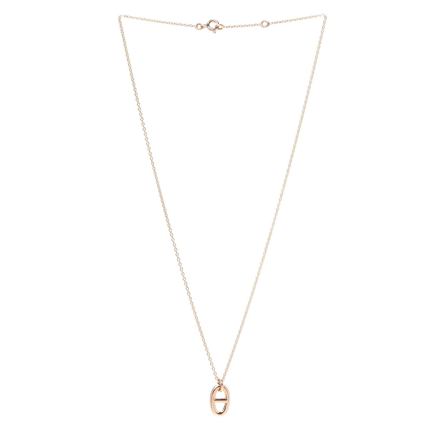 Hermes 18K Rose Gold PM Farandole Pendant Necklace 3 of 6