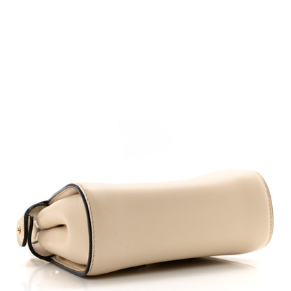 Fendi Camellia Nappa Nano Peekaboo Satchel White 4 of 13
