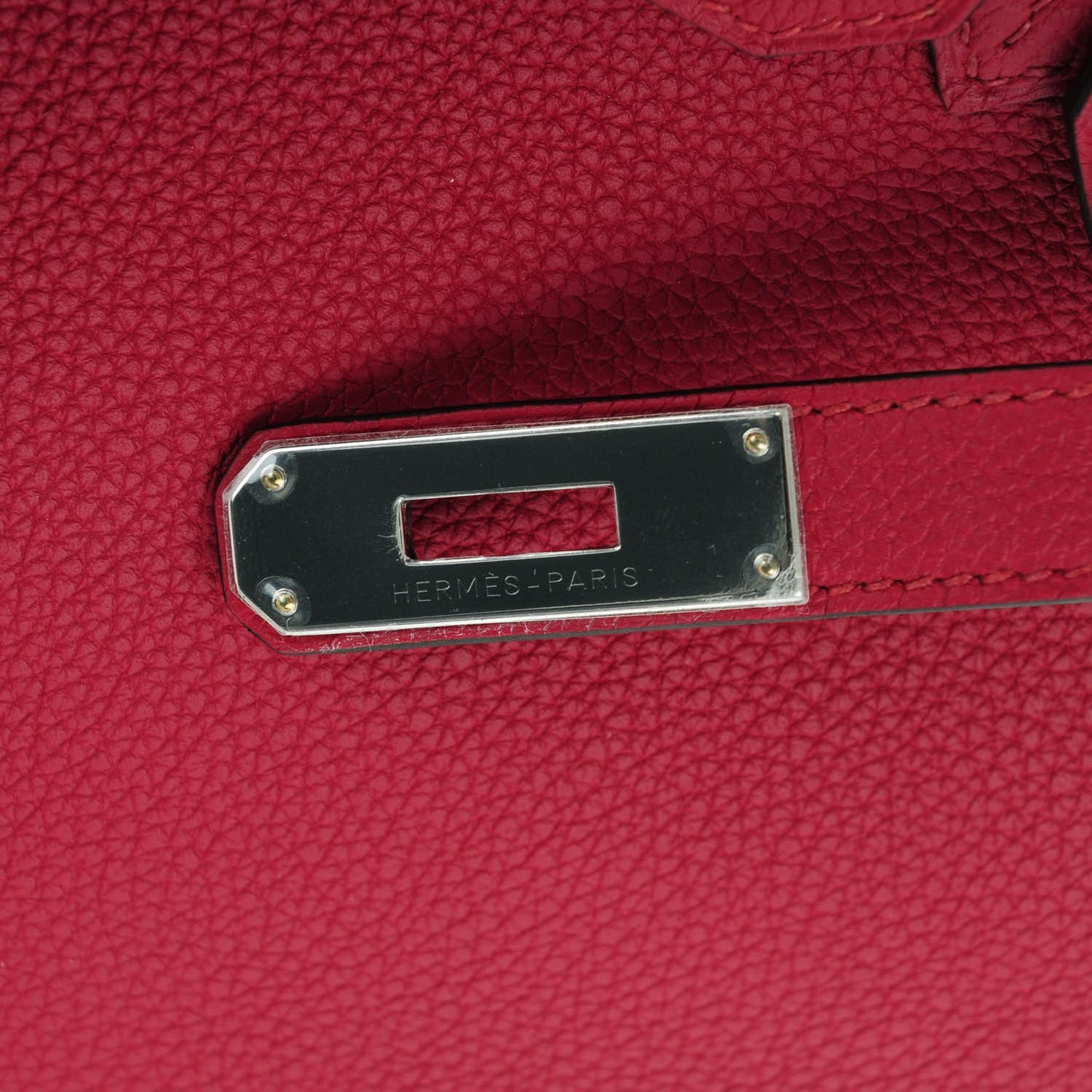 Togo Birkin 30 Rouge Grenat