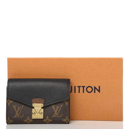 Louis Vuitton Monogram Pallas Compact Wallet NM Black 7 of 7