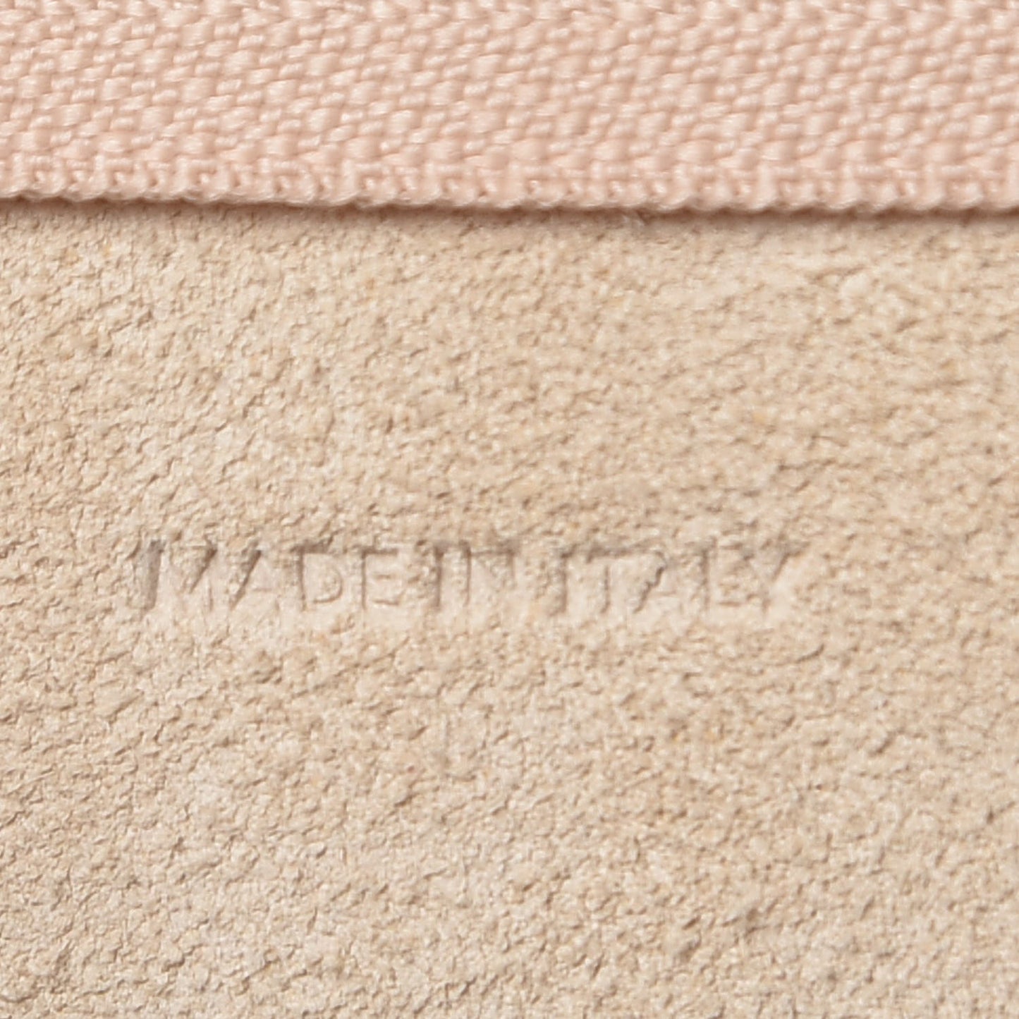 Grained Calfskin Nano Belt Bag Taupe