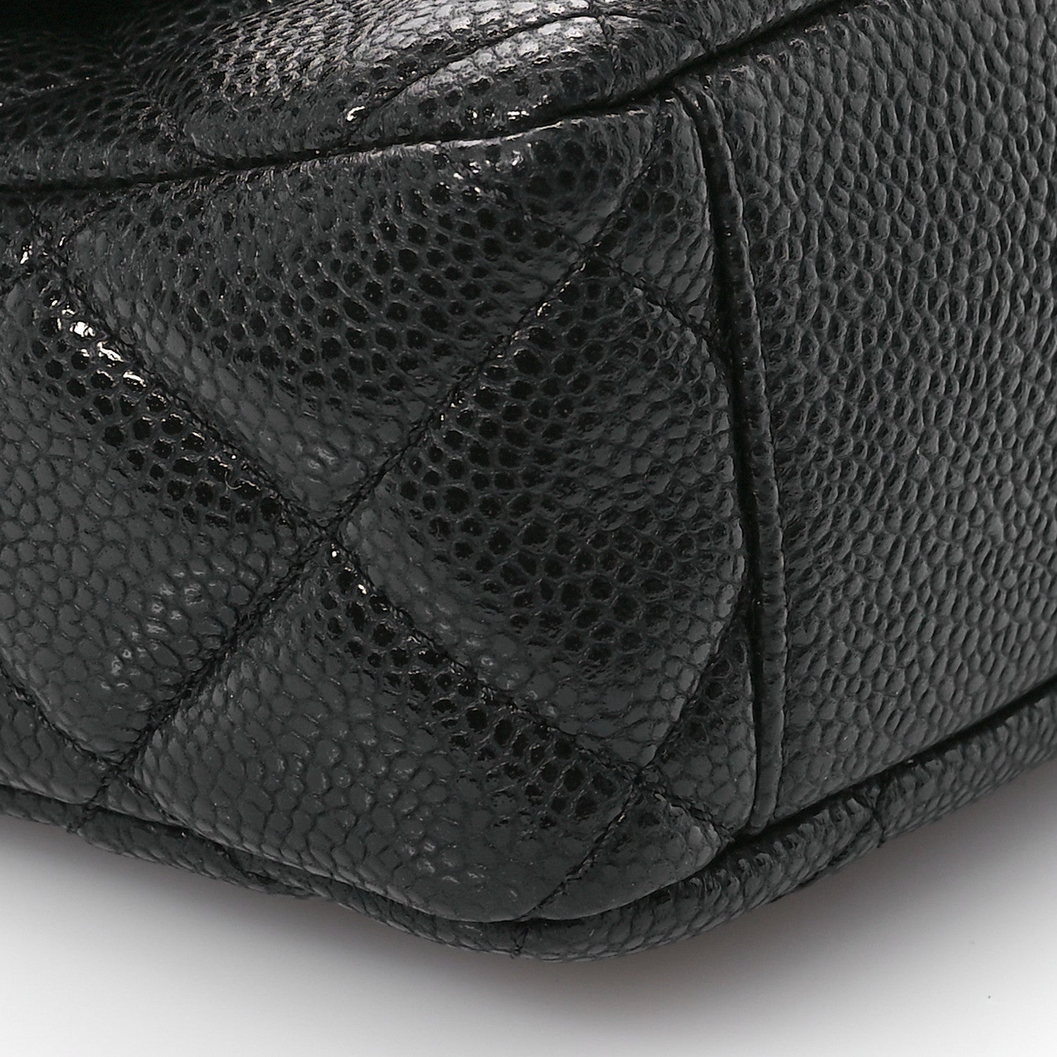 Chanel Grained Lambskin Quilted Mini Flap Black 9 of 11