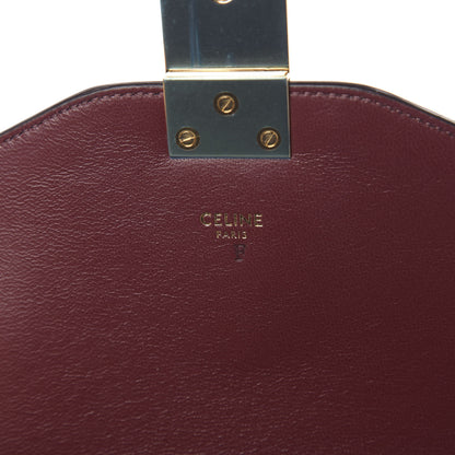 Celine Shiny Calfskin Medium C Bag Light Burgundy 5 of 8