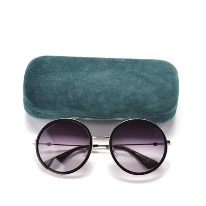 Gucci Round Frame Sunglasses GG0061S Black 7 of 7