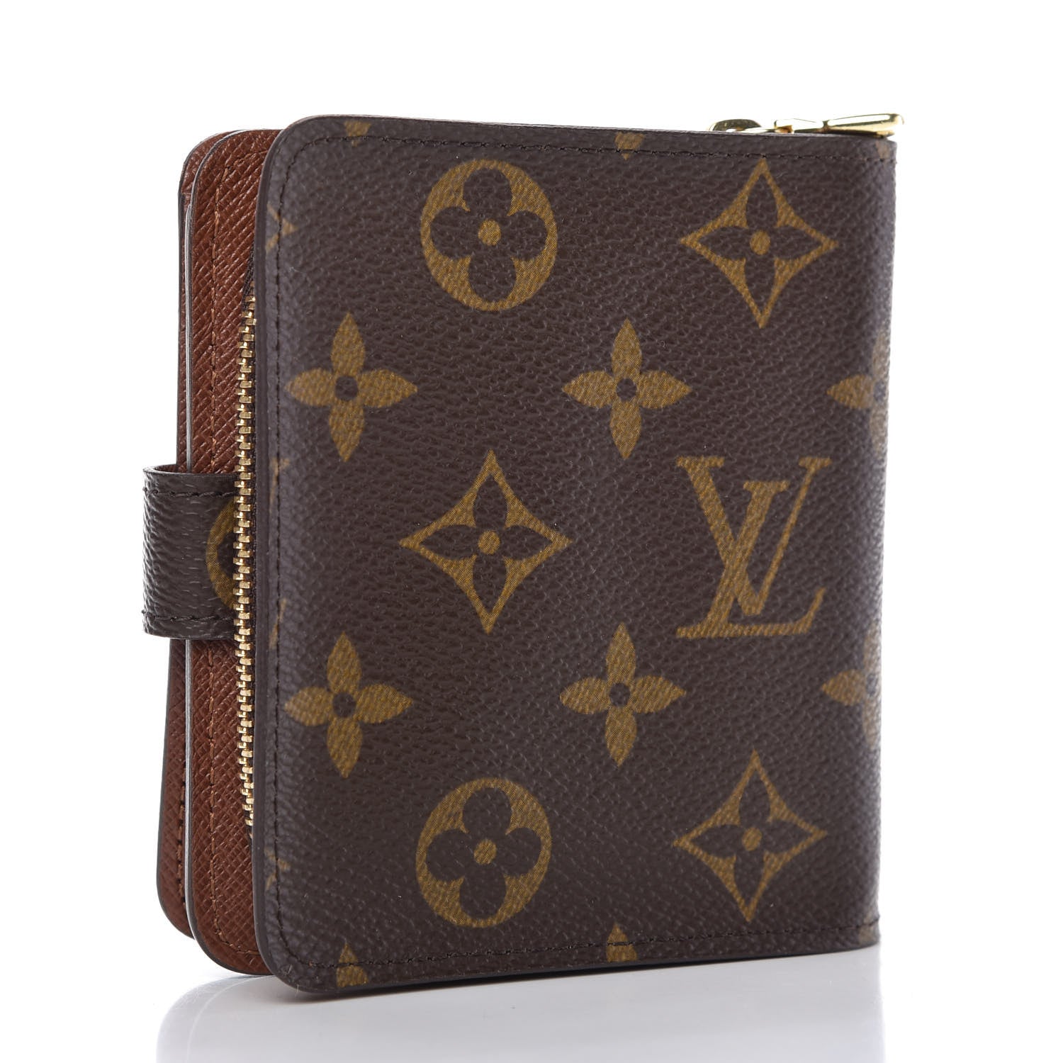 Louis Vuitton Monogram Compact Zippe Zipped Wallet 3 of 7