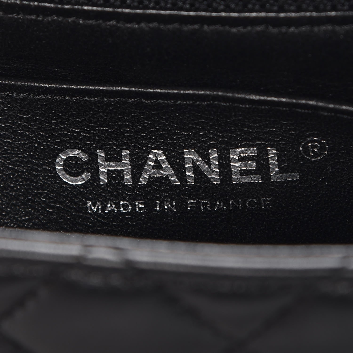 Chanel Lambskin Quilted Mini Square Flap Black 6 of 10