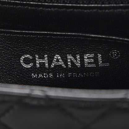 Chanel Lambskin Quilted Mini Square Flap Black 6 of 10