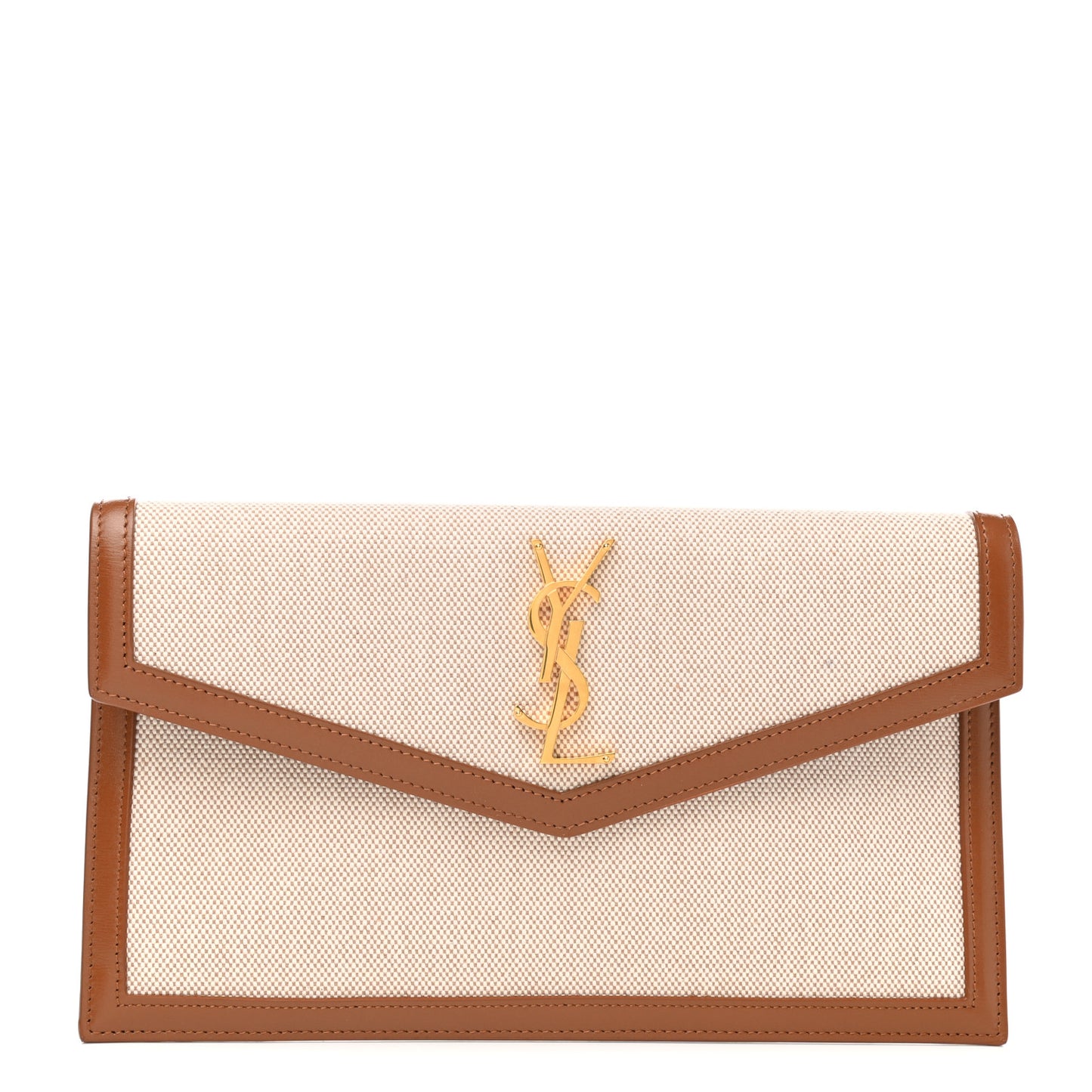 Canvas Uptown Pouch Natural Beige Brick