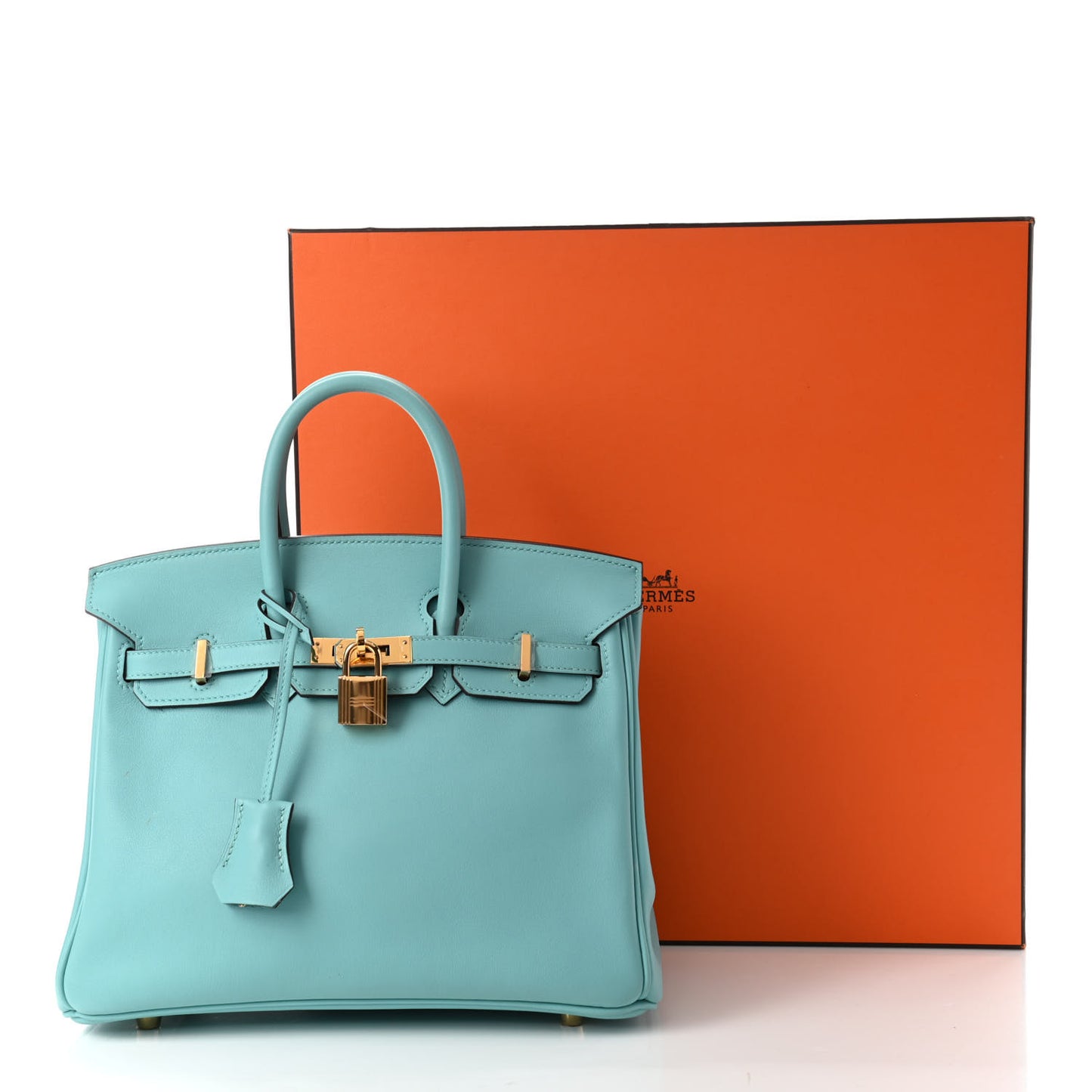 Swift Birkin 25 Bleu Atoll