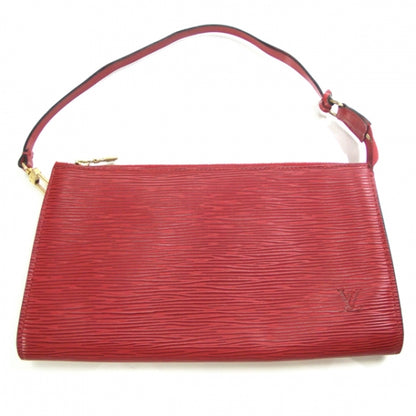 Louis Vuitton Epi Pochette Accessories Bag Rouge 1 of 9