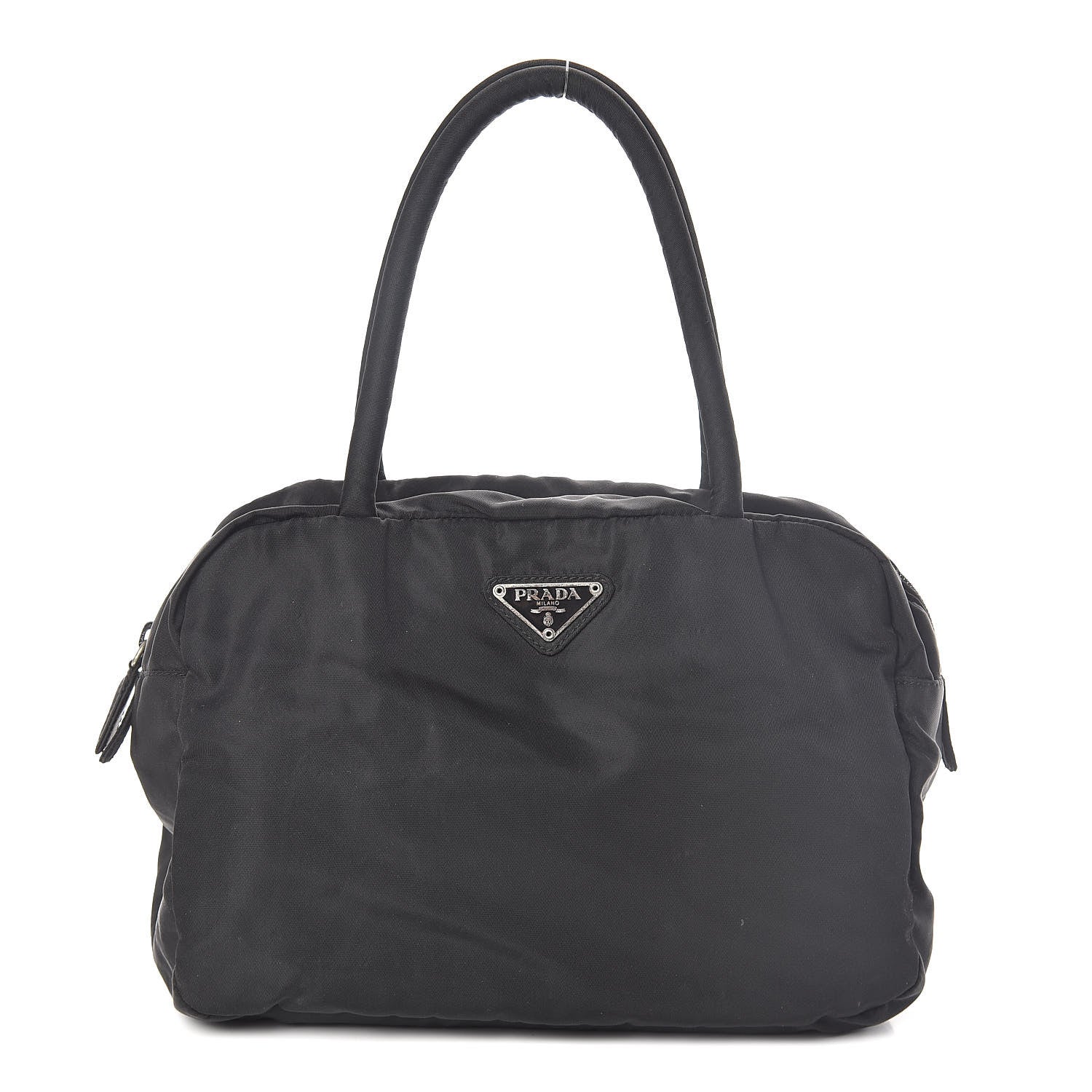 Prada Tessuto Nylon Top Handle Bag Black 1 of 10