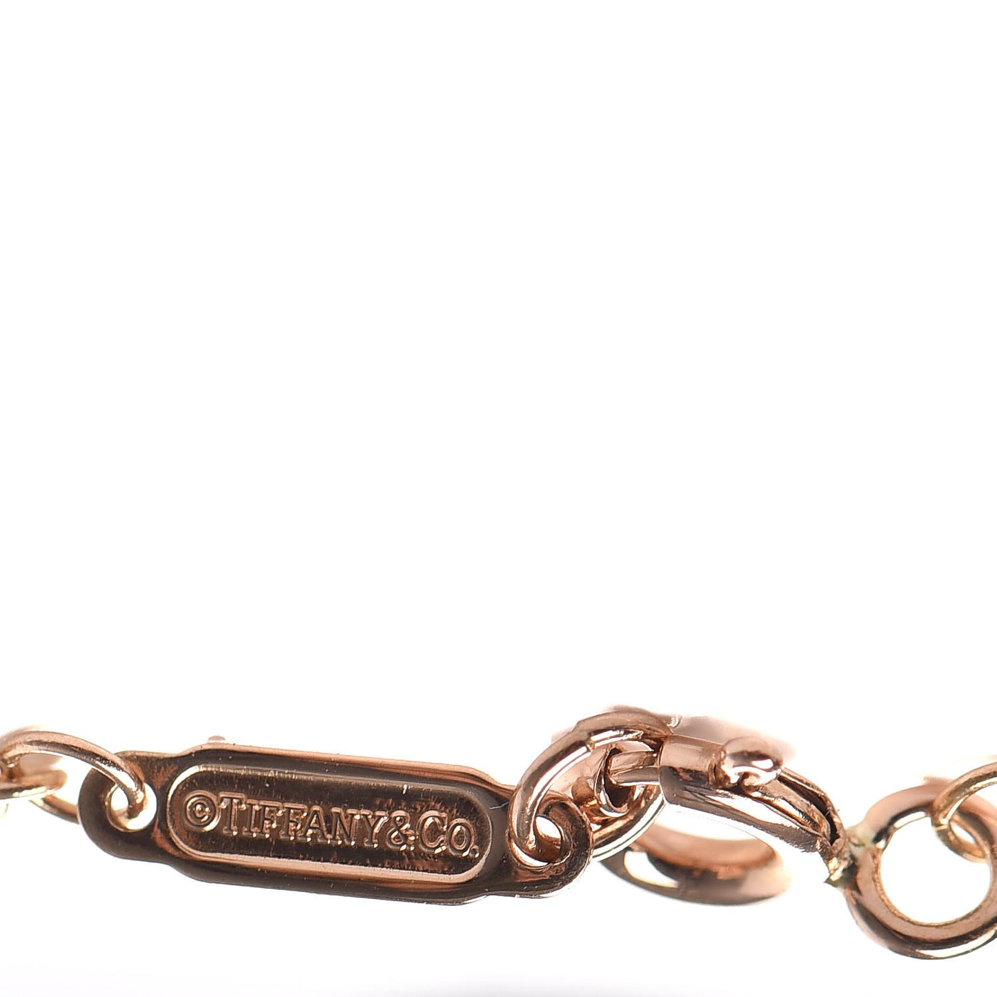18K Rose Gold Diamond Atlas Pierced Bracelet