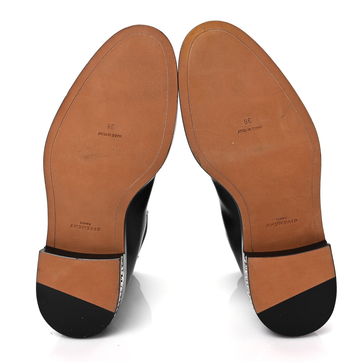 Givenchy Calfskin Chain Boots 38 Black 5 of 7