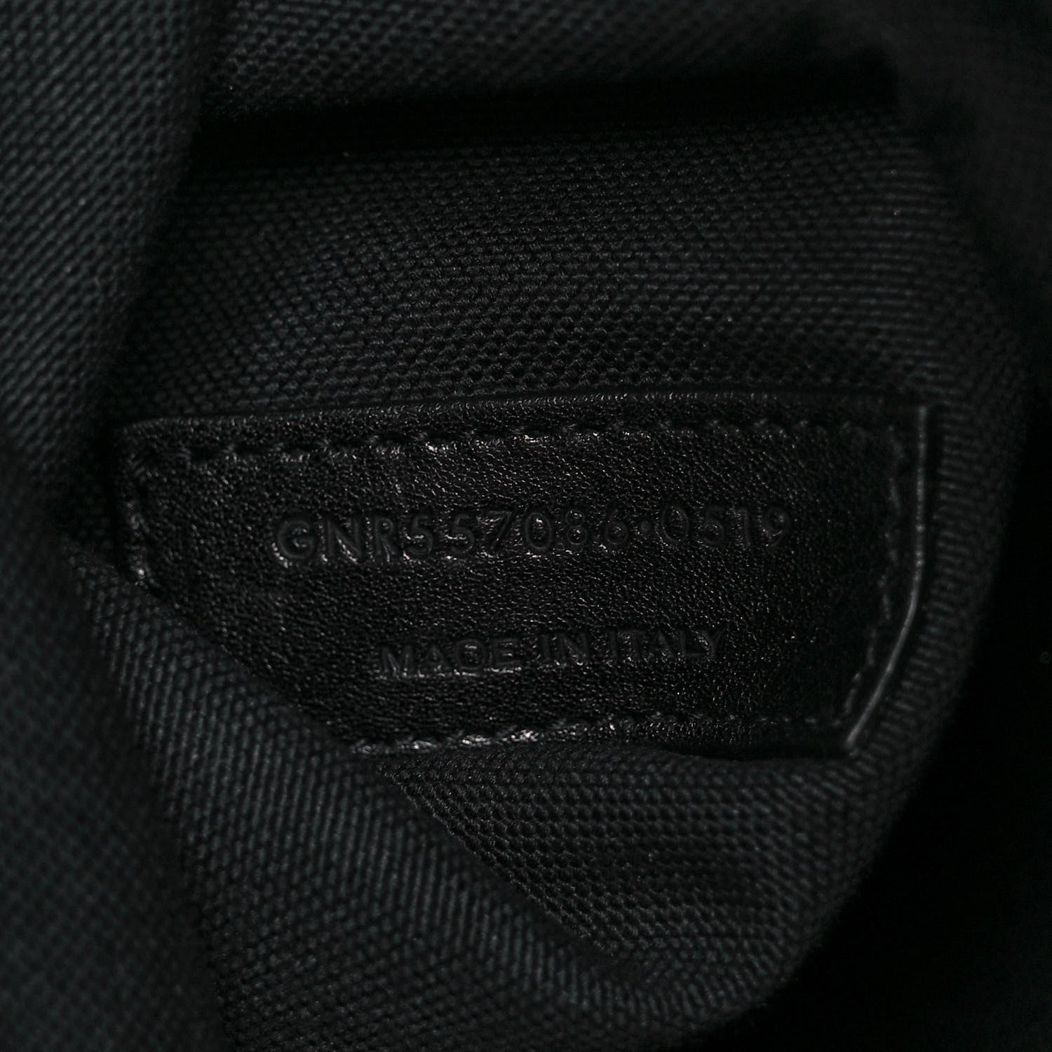Saint Laurent Canvas Noe Striped Tote Black White 7 of 9