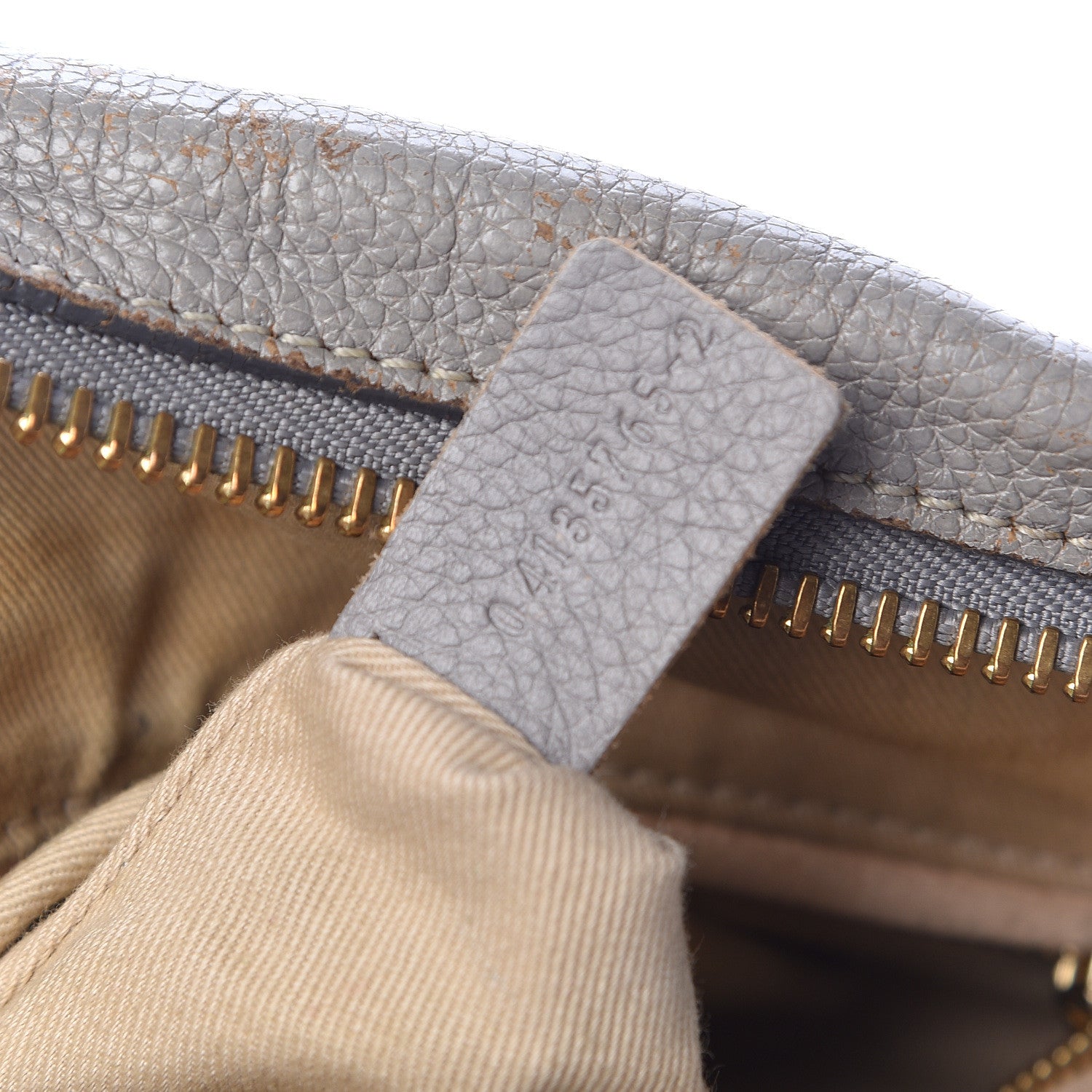 Chloe Calfskin Small Paraty Cashmere Grey 7 of 22