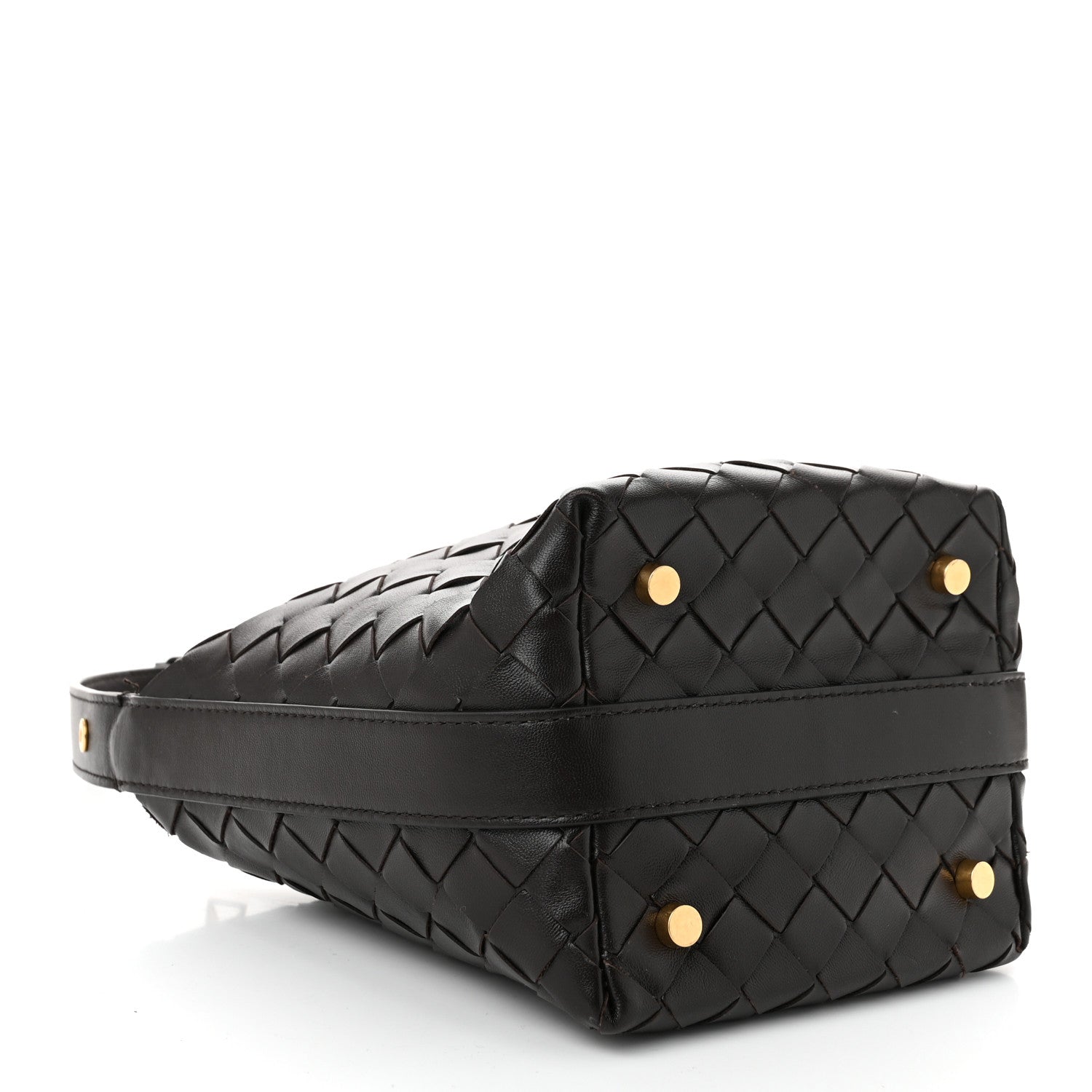 Bottega Veneta Calfskin Nappa Intrecciato Mini Wallace Fondant 4 of 12
