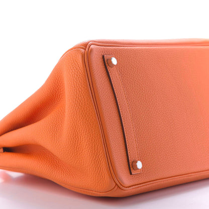 Hermes Togo Birkin 35 Orange 6 of 10