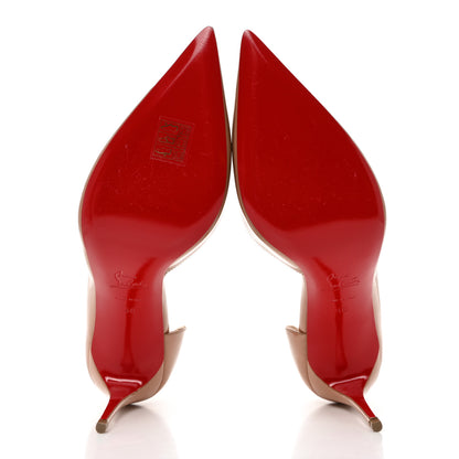 Christian Louboutin Patent Iriza 85 Pumps 40 Nude 5 of 8