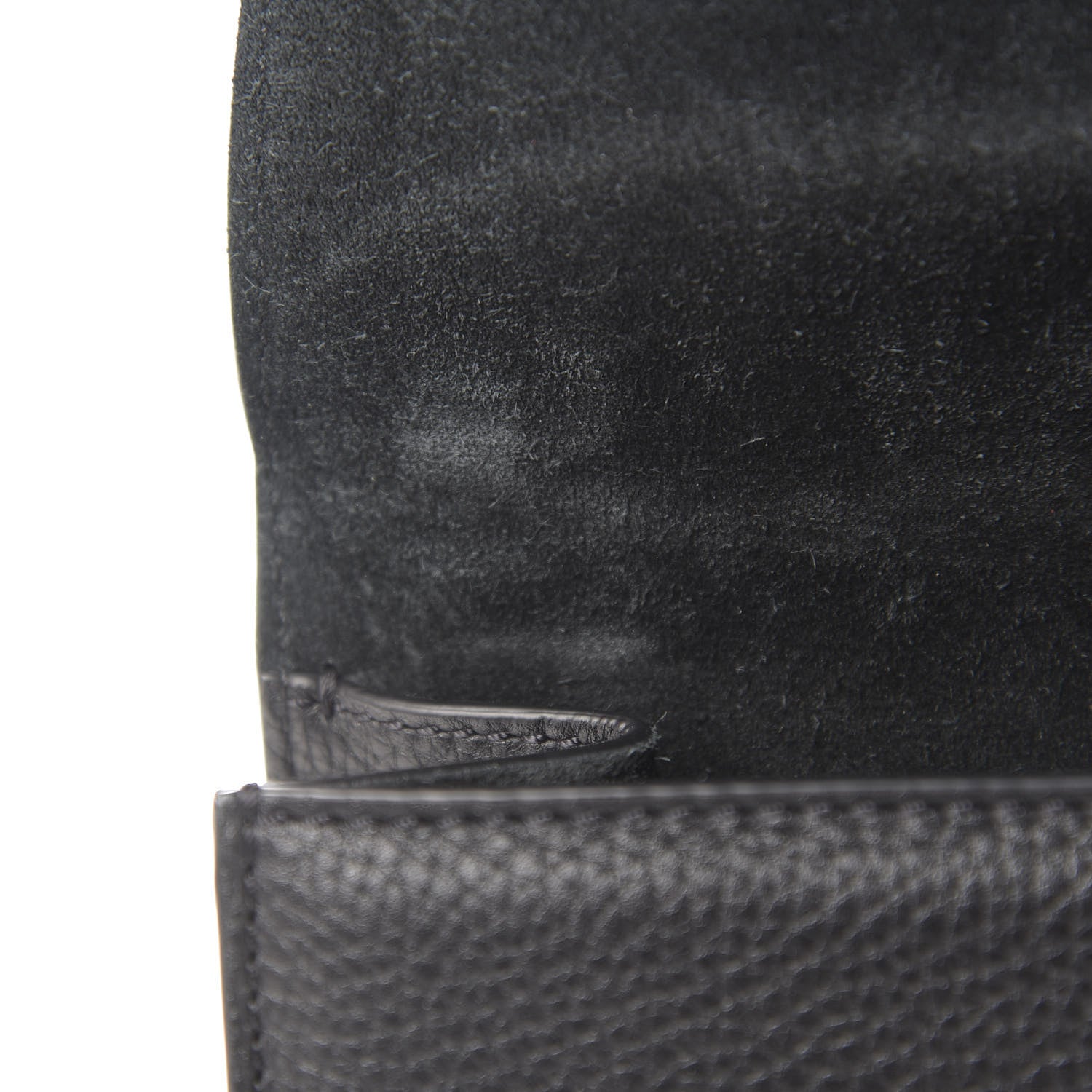 Valentino Garavani Pebbled Calfskin Medium Glam Lock Rockstud Flap Black 8 of 11