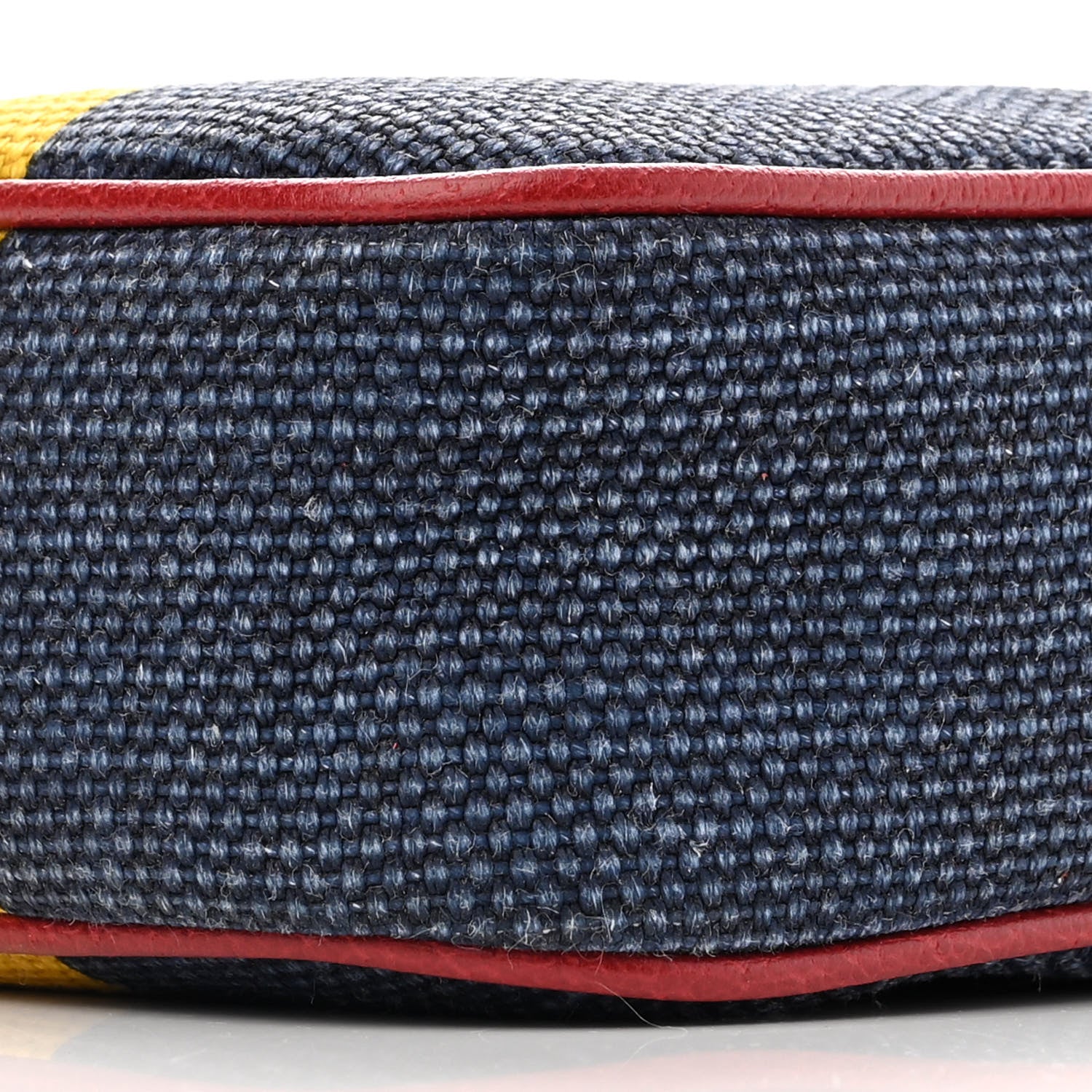 Gucci Canvas Marley Stripe Script Logo Gucci 80 Belt Bag Multicolor 10 of 10