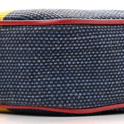 Gucci Canvas Marley Stripe Script Logo Gucci 80 Belt Bag Multicolor 10 of 10