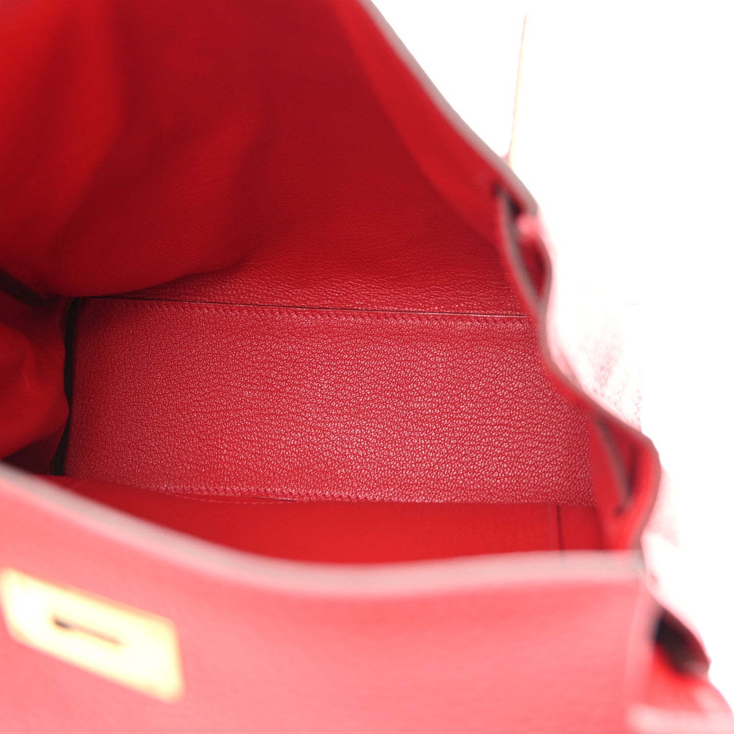 Hermes Taurillon Clemence Kelly Ado Backpack Rouge Casaque 5 of 10