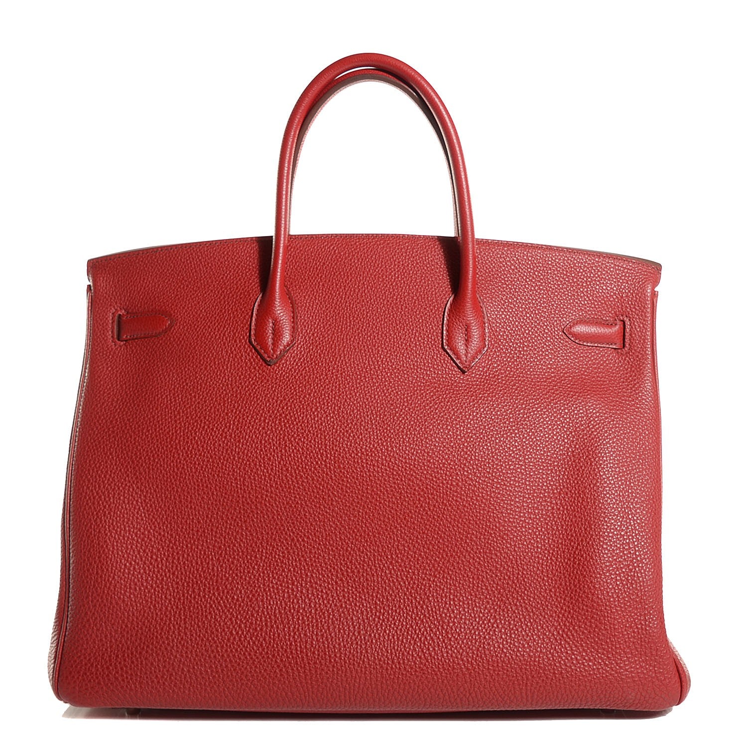 Hermes Togo Birkin 40 Rouge Garance 5 of 27