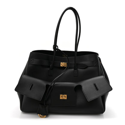 Balenciaga Smooth Calfskin Medium Bel Air Carry All Bag Black 1 of 9