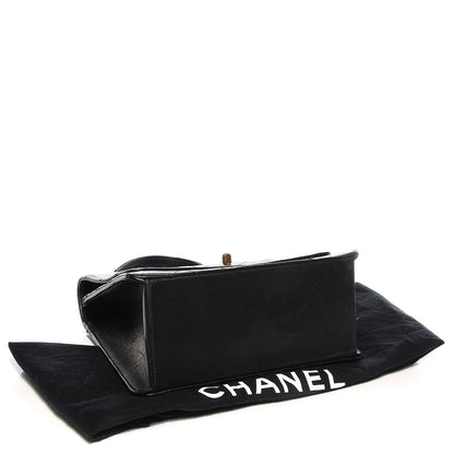 Chanel Lambskin Quilted Medium Kelly Flap Bag Black 4 of 7