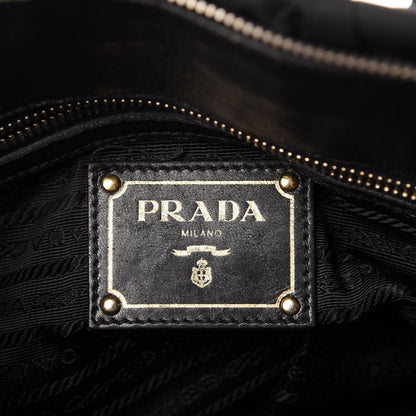Prada Tessuto Nylon Gaufre Shopping Satchel Black 8 of 20